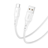 Kép 2/4 - USB és USB-C kábel Vipfan Colorful X12, 3A, 1m (fehér)