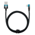 Kép 1/5 - Baseus MVP 2 Lightning 1m 20W cable - (black-blue)