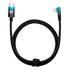 Kép 1/5 - Baseus USB-C to Lightning MVP 20W 1m Cable (Black-blue)