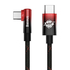 Kép 2/7 - Baseus MVP2 USB-C - USB-C kábel, 100W, 1m (fekete/piros)