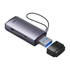 Kép 3/7 - Baseus Lite Series SD/TF memóriakártya olvasó, USB (szürke)