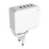 Kép 2/4 - Wall charger LDNIO 4403, 4x USB, 22W (white)