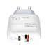Kép 3/6 - Wall charger LDNIO A2424C, USB + USB-C, PD + QC 3.0, 20W (white)
