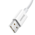 Kép 3/3 - Baseus Superior Series Cable USB to USB-C, 65W, PD, 2m (white)