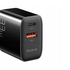 Kép 2/3 - Wall charger Mcdodo CH-0922 USB + USB-C, 33W + USB-C cable (black)