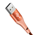 Kép 2/3 - USB to USB-C Mcdodo Magnificence CA-7962 LED cable, 1m (orange)