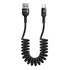 Kép 1/4 - USB Spring Cable to USB-C Mcdodo Omega CA-6420 1.8m (Black)