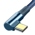 Kép 3/4 - USB-C to USB-C Mcdodo Firefox 100W cable, 2m (blue)