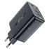 Kép 3/4 - Wall charger Acefast A29 PD50W GAN 2x USB-C 50W (black)