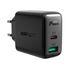 Kép 1/4 - Wall Charger Acefast A5 PD32W, USB + USB-C (black)
