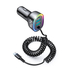 Kép 1/3 - Car charger Joyroom JR-CL19, 2x USB + 2x USB-C, 60W + USB-C cable (black)