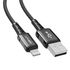 Kép 1/3 - Cable USB to Lightning Acefast C1-02, 1.2m (czarny)