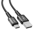 Kép 1/3 - Cable USB do USB-C 1.2m Acefast C1-04  (black)