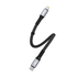Kép 2/2 - USB-C to Lightning Dudao 20W PD 0.23m Cable (Black)