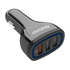 Kép 1/2 - Car charger Dudao R7S 3x USB, QC 3.0, 18W (black)