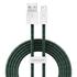 Kép 1/5 - Baseus Dynamic 2 USB - Lightning töltőkábel, 2.4A, 2m (zöld)