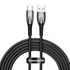 Kép 1/5 - Baseus Glimmer USB - USB-C töltőkábel, 100W, 2m (fekete)