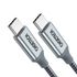 Kép 2/3 - Cable USB-C do USB-C Choetech, PD100W 1.8m (grey)