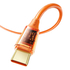 Kép 3/3 - USB to USB-C cable, Mcdodo CA-2091, 6A, 1.2m (orange)