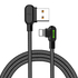 Kép 1/3 - USB to Lightning cable, Mcdodo CA-4673, angled, 1.8m (black)