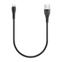Kép 1/3 - USB to Micro USB cable, Mcdodo CA-7450, 0.2m (black)